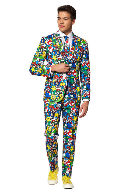 Super Mario Suit Men <tc>OppoSuits</tc>