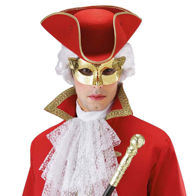 Golden Eye Mask Metallic