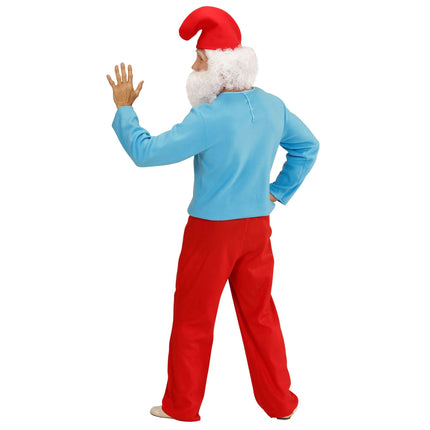 Smølfekostume mænd