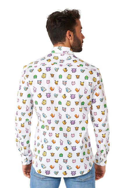 Pixel Pokémon Shirt Men <tc>OppoSuits</tc>