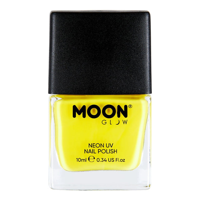 Moon Glow Intense Neon UV-neglelak Intense Yellow 14 ml