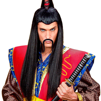 Kinesisk falsk overskæg sort