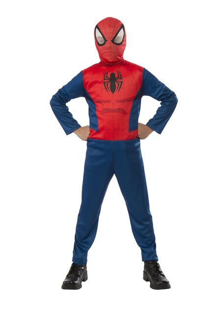 Spiderman-kostume til børn Basic