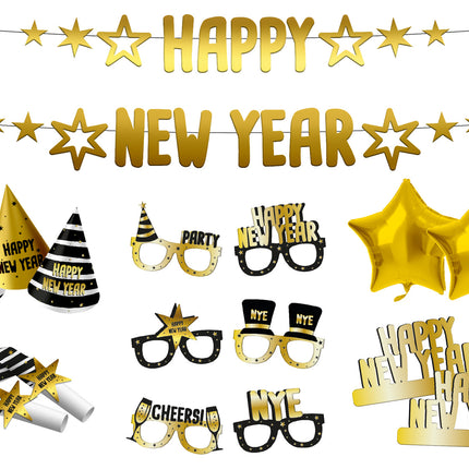 Nytårsaftens festpakke 28 stykker