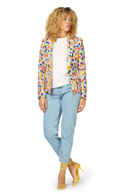 Party Confetti Blazer til damer <tc>OppoSuits</tc>