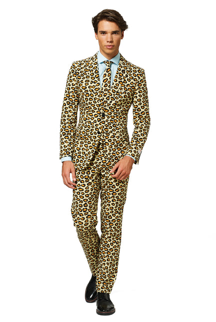 Suit Panther-print