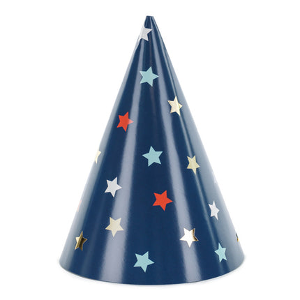 Star Party Hats 6 stk