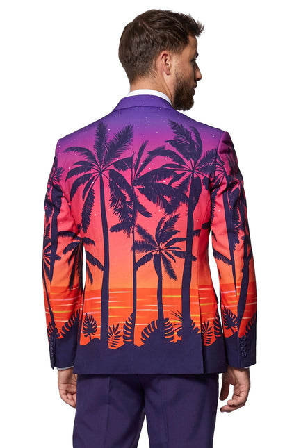 Hawaii Palm Tree Suit Men <tc>OppoSuits</tc>
