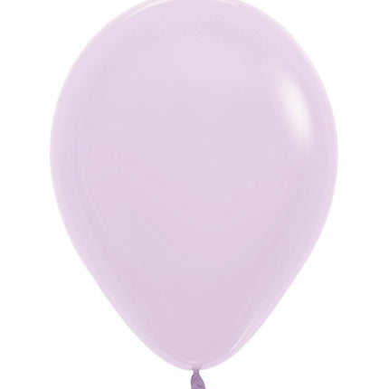 Balloner Pastel Matt Lilac 25cm 100stk