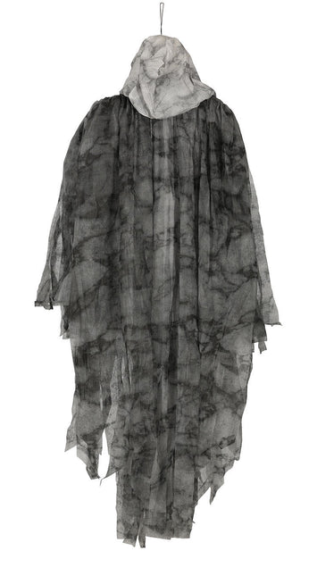 Hængende Halloween-dekoration Skelet med lys 1,7 m