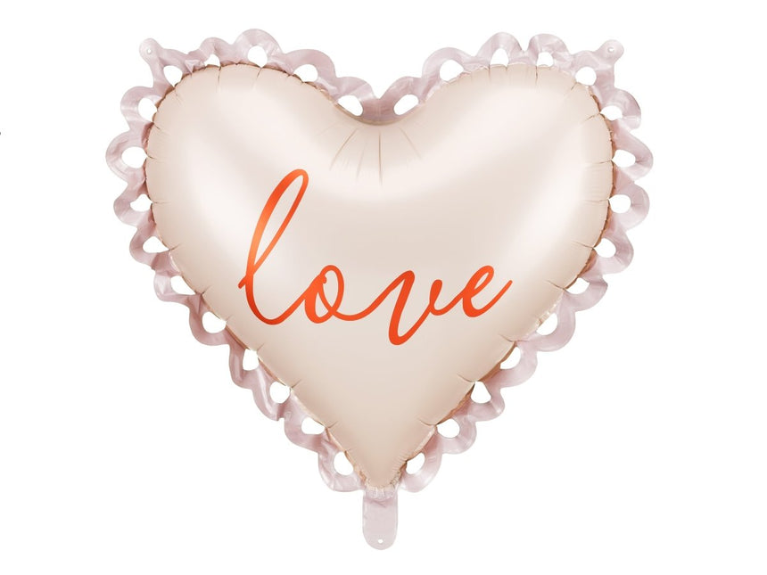 Love Helium Ballon 50cm van Partydeco koop je bij Partywinkel