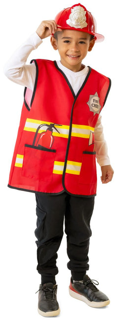 Folat Brandweer kostuum Rood Jongen van Folat koop je bij Partywinkel