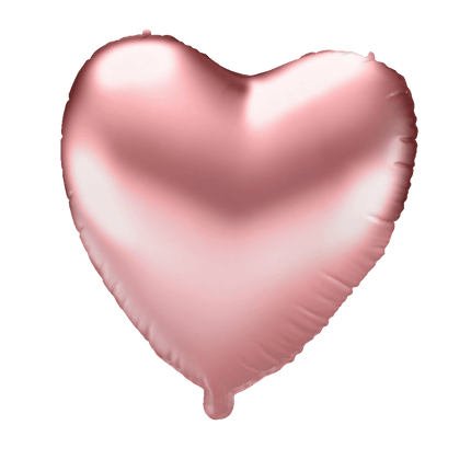 Folie ballon - Hart rose goud van Paper Dreams koop je bij Partywinkel