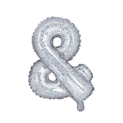 Folie Ballon Letter & Holografisch Leeg 35cm van Partydeco koop je bij Partywinkel