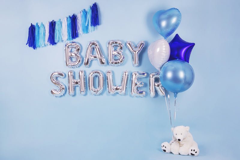 Folie Ballon Letter S Zilver Leeg 35cm van Partydeco koop je bij Partywinkel