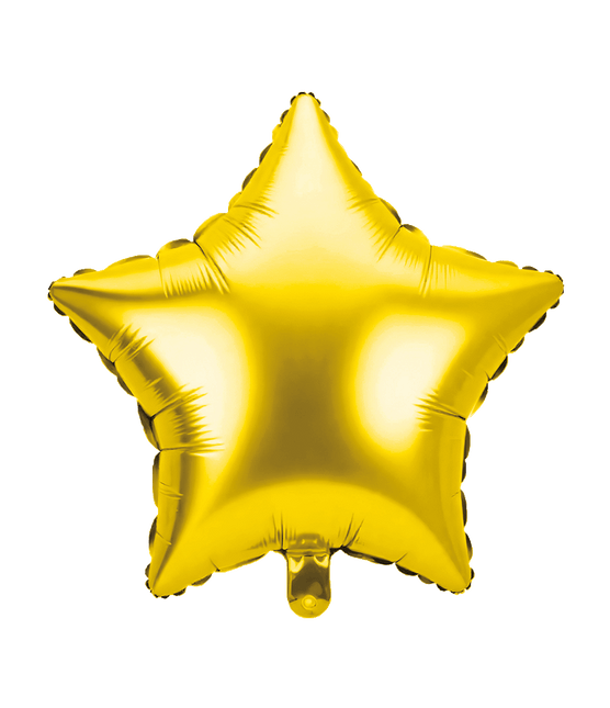 Folie ballon - Ster Goud van Paper Dreams koop je bij Partywinkel