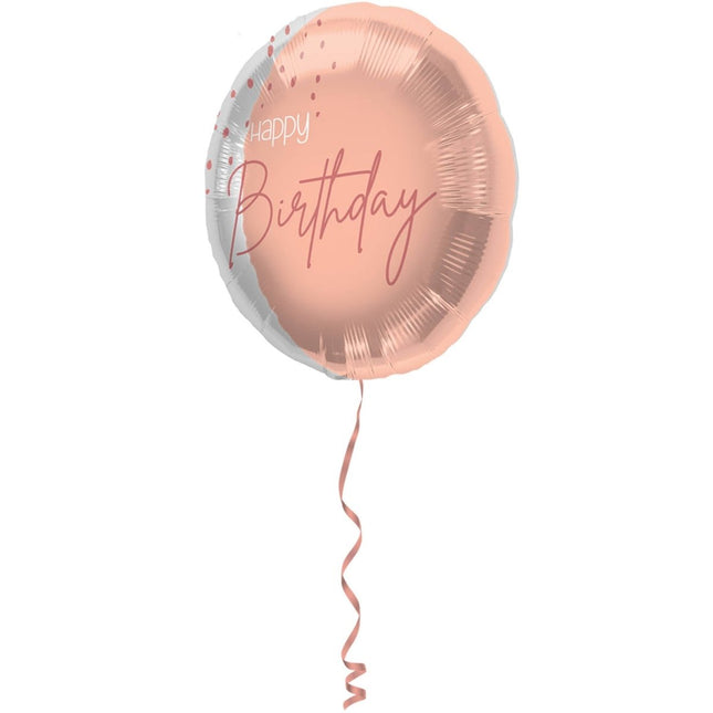 Folieballon Elegant Lush Blush - 45cm van Folat koop je bij Partywinkel