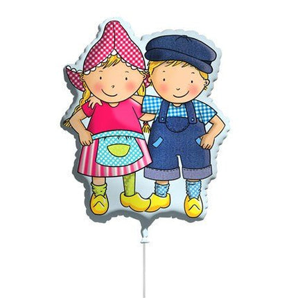 Folieballon Fien & Teun Shape van Haza Witbaard koop je bij Partywinkel