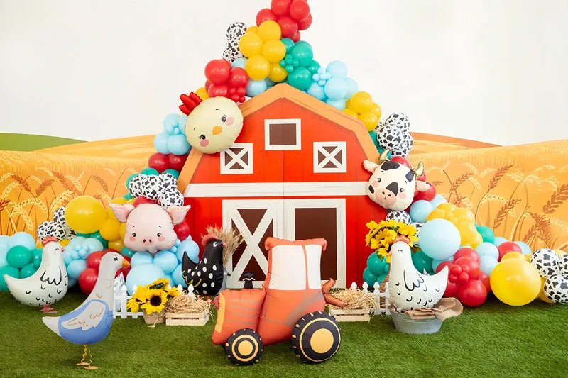 Folieballon Kip, 51x59 cm, mix van Partydeco koop je bij Partywinkel