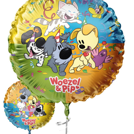 Folieballon Woezel<tamp>Pip – Ø45 cm</tamp>