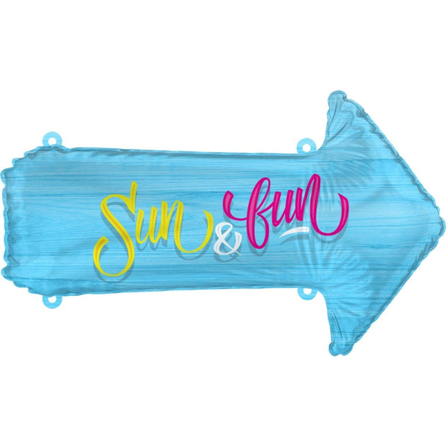 Folieballonnen Pijlen Summer - 3 stuks van Folat koop je bij Partywinkel