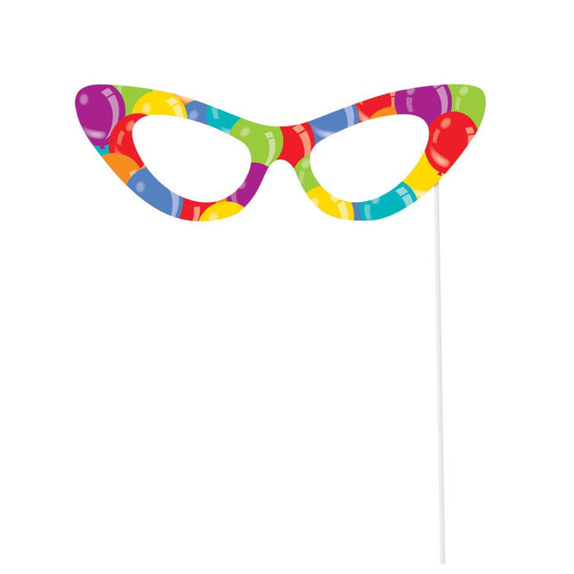 Foto Props Happy Birthday Accessoires 29,2cm 10 delig van Unique koop je bij Partywinkel