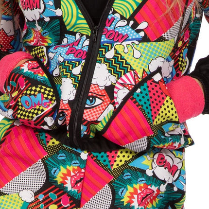 Fout Trainingspak Pop - Art Kort Dames van Wilbers & Wilbers koop je bij Partywinkel