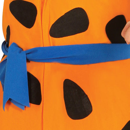 Fred Flintstone Kostuum Zwart Oranje Heren van Fiestas Guirca koop je bij Partywinkel