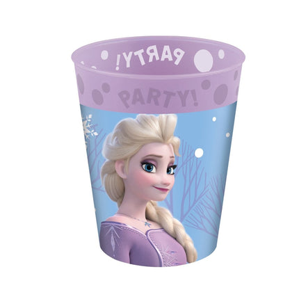 Frozen Bekers Herbruikbaar 250ml 4st van Procos koop je bij Partywinkel