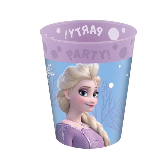 Frozen Bekers Herbruikbaar 250ml 4st van Procos koop je bij Partywinkel