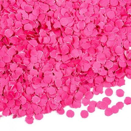 Fuchsia Confetti 100gr van WeFiesta koop je bij Partywinkel