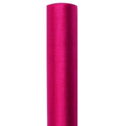 Fuchsia Organza Stof 16cm 9m van Partydeco koop je bij Partywinkel