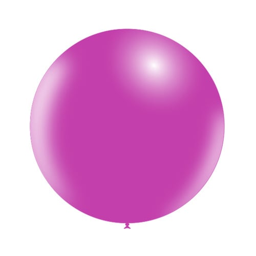 Fuchsia Reuze Ballon 60cm van Balloonia koop je bij Partywinkel