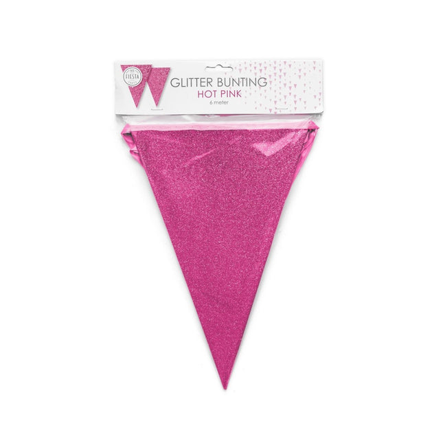Fuchsia Slingers Glitter 6m van WeFiesta koop je bij Partywinkel