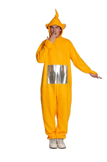 Fun Kostuum Geel van Partychimp koop je bij Partywinkel