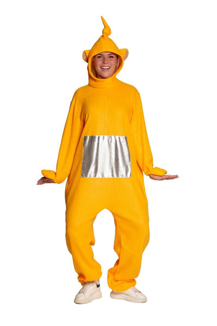 Fun Kostuum Geel van Partychimp koop je bij Partywinkel