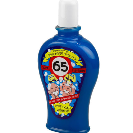 Fun Shampoo 65 Jaar 350ml van Paper Dreams koop je bij Partywinkel