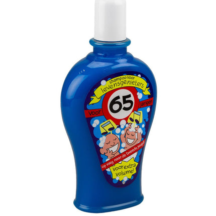 Fun Shampoo 65 Jaar 350ml van Paper Dreams koop je bij Partywinkel