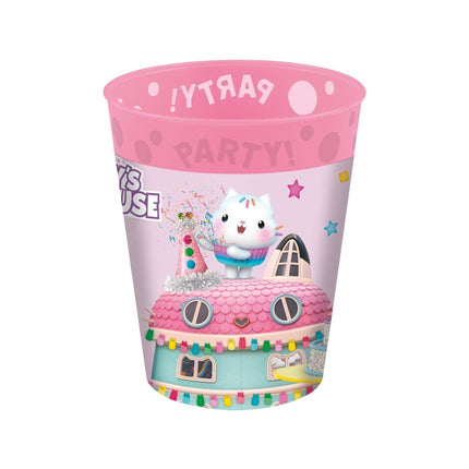 Gabby'S Dollhouse Bekers Herbruikbaar 250ml 4st van Procos koop je bij Partywinkel