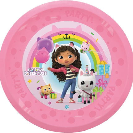 Gabby'S Dollhouse Borden Herbruikbaar 21cm 4st van Procos koop je bij Partywinkel