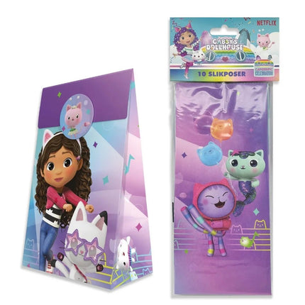 Gabby'S Dollhouse Uitdeelzakjes 10st van VDV Benefit koop je bij Partywinkel