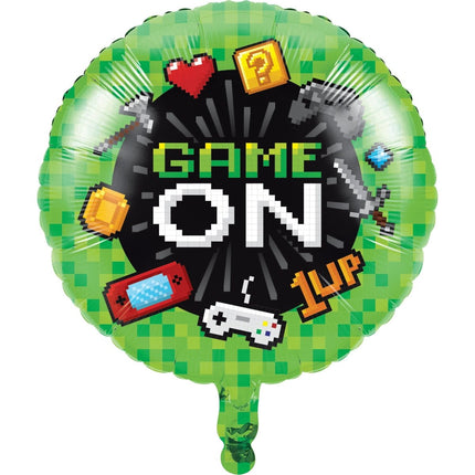 Gaming Party Helium Ballon Leeg 45cm van Creative Converting koop je bij Partywinkel