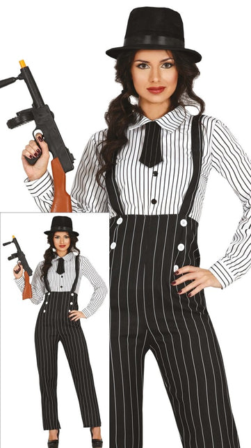 Gangster Kostuum Dames van Fiestas Guirca koop je bij Partywinkel