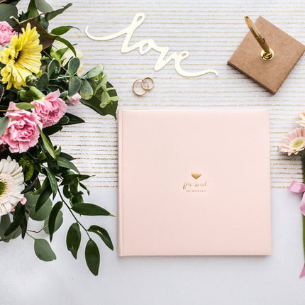 Gastenboek Sweet Memories 20,5cm van Partydeco koop je bij Partywinkel