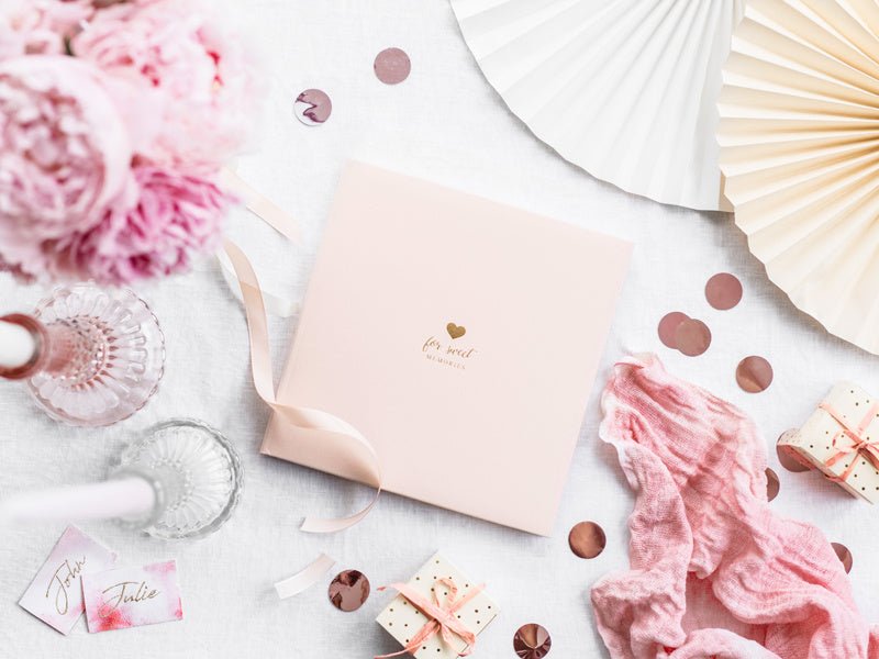 Gastenboek Sweet Memories 20,5cm van Partydeco koop je bij Partywinkel