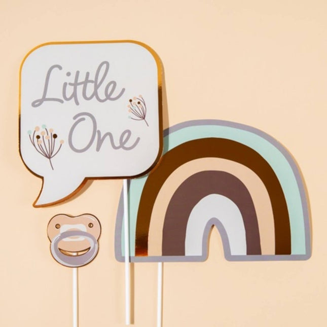 Geboorte Photobooth Props Little One 10st van Folat koop je bij Partywinkel