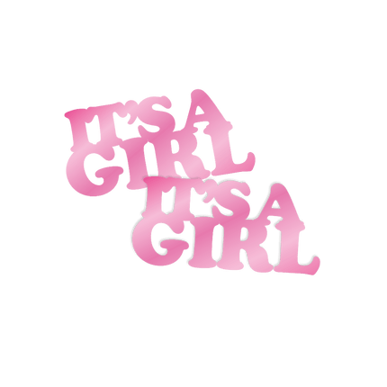 Geboorte Tafelconfetti Roze 14gr van Paper Dreams koop je bij Partywinkel