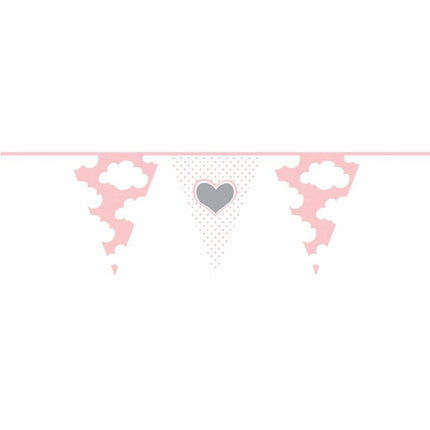 Geboorteslinger Meisje 10m van Haza Witbaard koop je bij Partywinkel