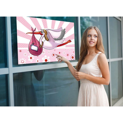 Geboortevlag Meisje 90cm van Folat koop je bij Partywinkel