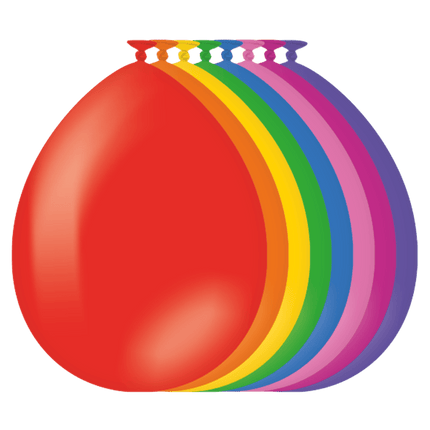 Gekleurde Ballonnen 30cm 50st van Paper Dreams koop je bij Partywinkel